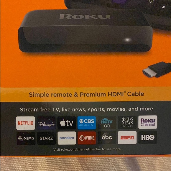 Roku Premium Streaming device w HDMI cable - Picture 6 of 6